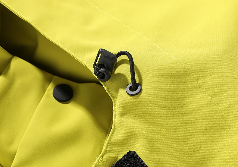 LNGXO Unisex Waterproof Outdoor Jacket Windbreaker Rain Coat for Climbing Hiking Camping Trekking Men Women Windproof Breathable Trekker Essentials