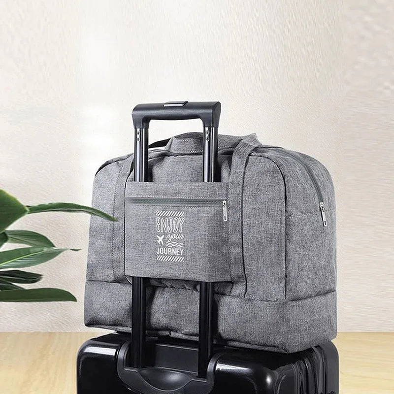 Double-Layer Waterproof Travel Bag for Gym & Swimming -Portable Handheld Dry/Wet Separation Cosmetic Toiletry Storage Unisex Bag Trekker Essentials