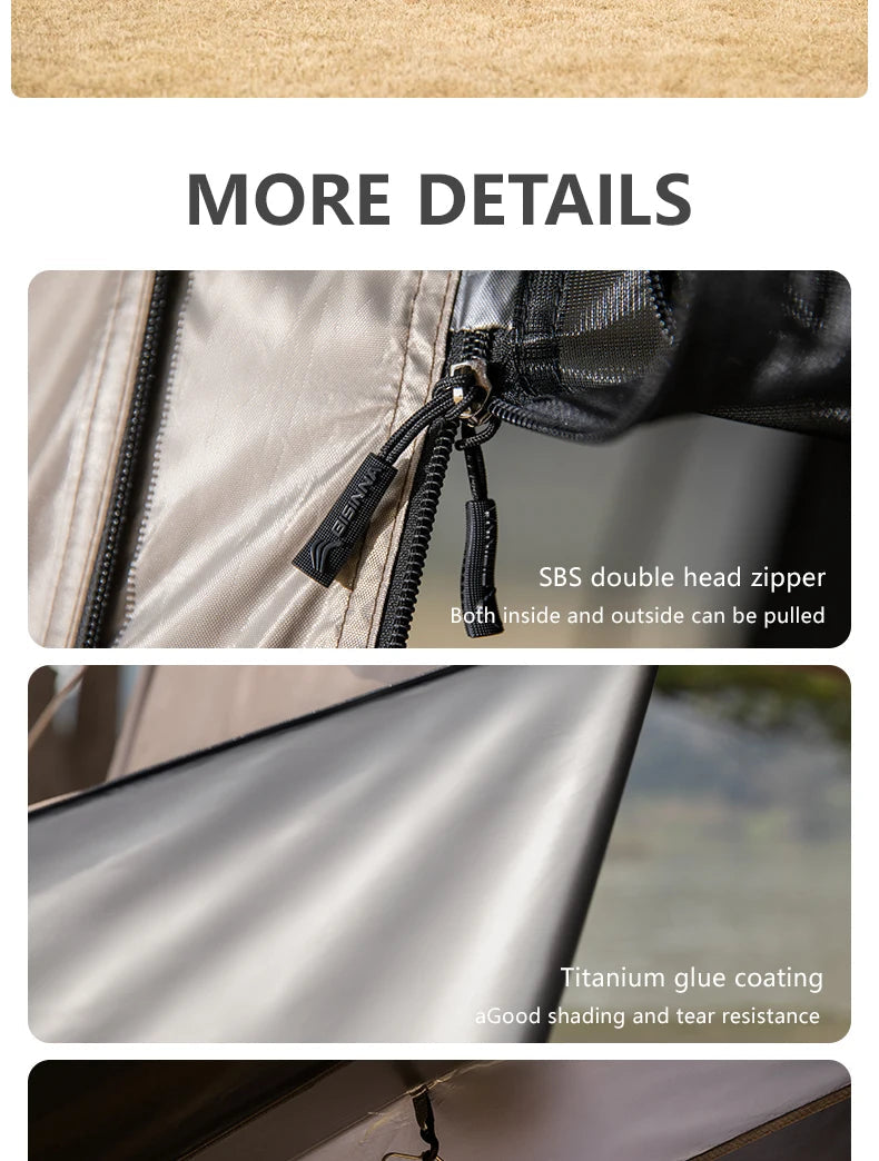 Automatic Camping Tent for 3–4 Persons – Waterproof Family Tent with One-Touch Setup & Canopy Trekker Essentials