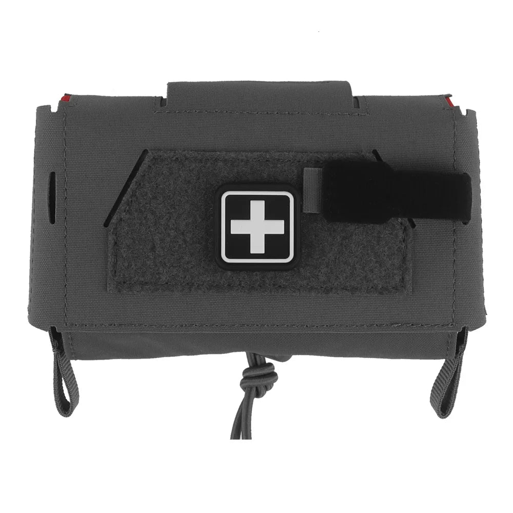 Camo Style MD2 Compact Trauma Kit Tactical IFAK Medical First Aid Pouch Outdoors Hunting Camping Patrol Survival Equipment Trekker Essentials
