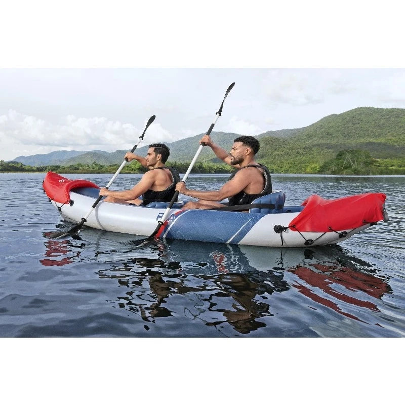 Inflatable 2-Person Fishing Kayak – Lite-Rapid Design for Easy Transport