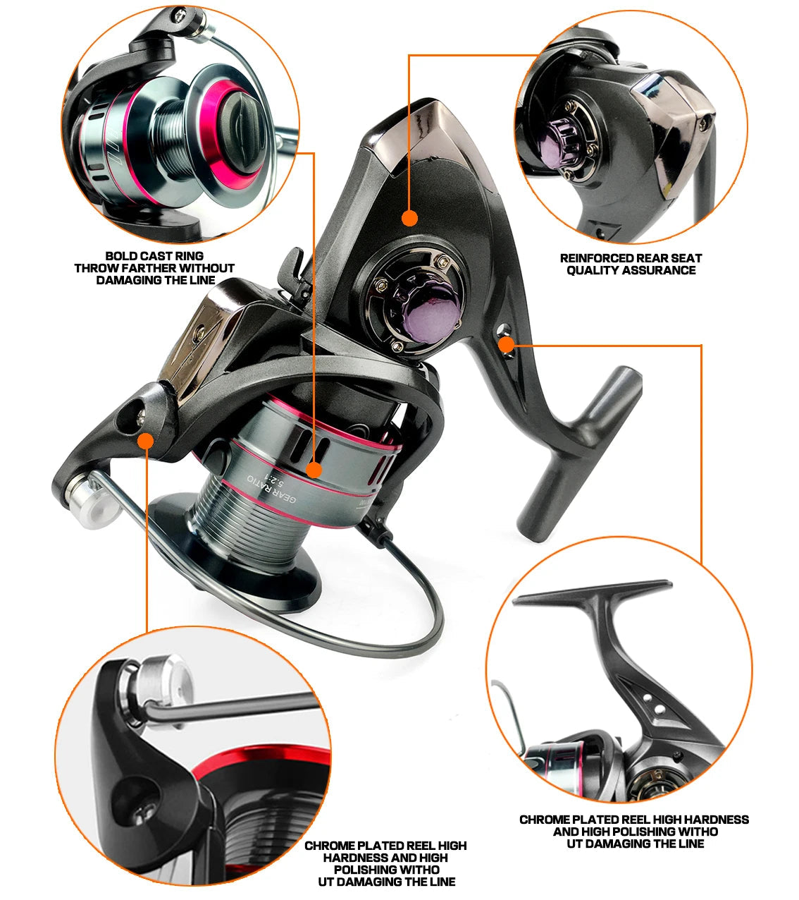 1.8-3.6m Carbon Fiber Fishing Rod And Reel Combo Super Hard Telescopic Fishing Pole Spinning Reel Kit Max Resistance 3-8kg Pesca Trekker Essentials