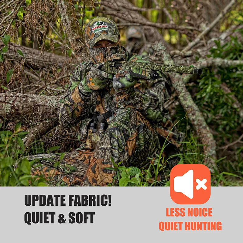 Men’s Camouflage Tactical Jacket – Waterproof Soft Shell Hunting Jacket with Fleece Lining for Outdoor & Winter Use Trekker Essentials