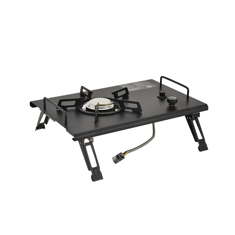 WESTTUNE IGT Gas Stove Burner Strong Fire Heater Furnace Portable Outdoor 4000W High Power Stainless Steel Camping Table Stove Trekker Essentials