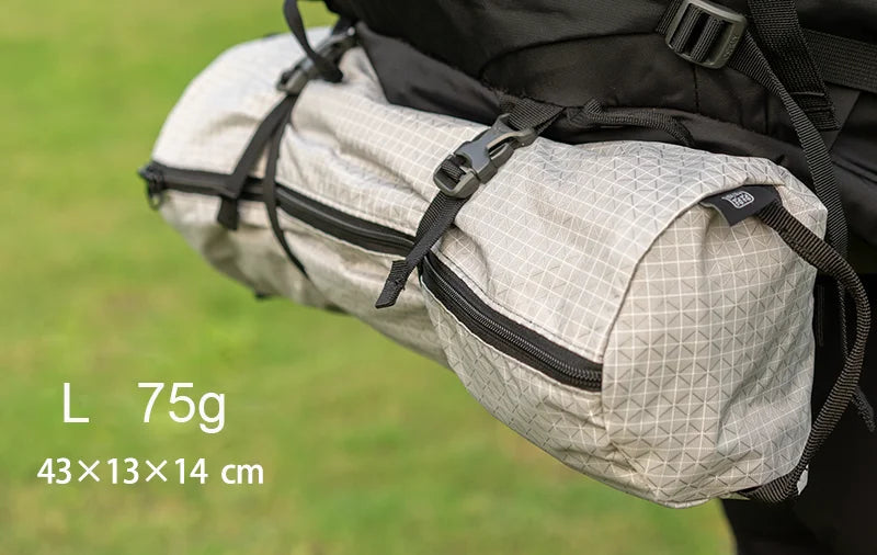 UHMWPE xpac Storage Pack -Ultralight Hiking Backpack Side Pocket Chair Tent Bag Tactical Waterproof Camping Gear Equipment Trekker Essentials