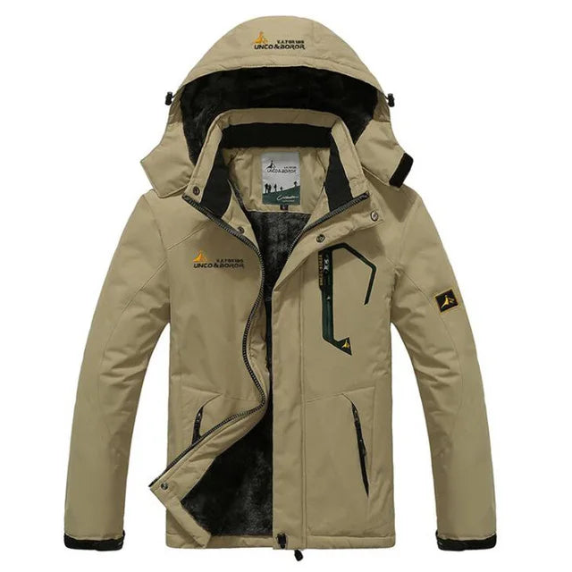 Men’s Winter Parka Jacket – Thick Warm Windproof Military Style Coat for Cold Weather Trekker Essentials