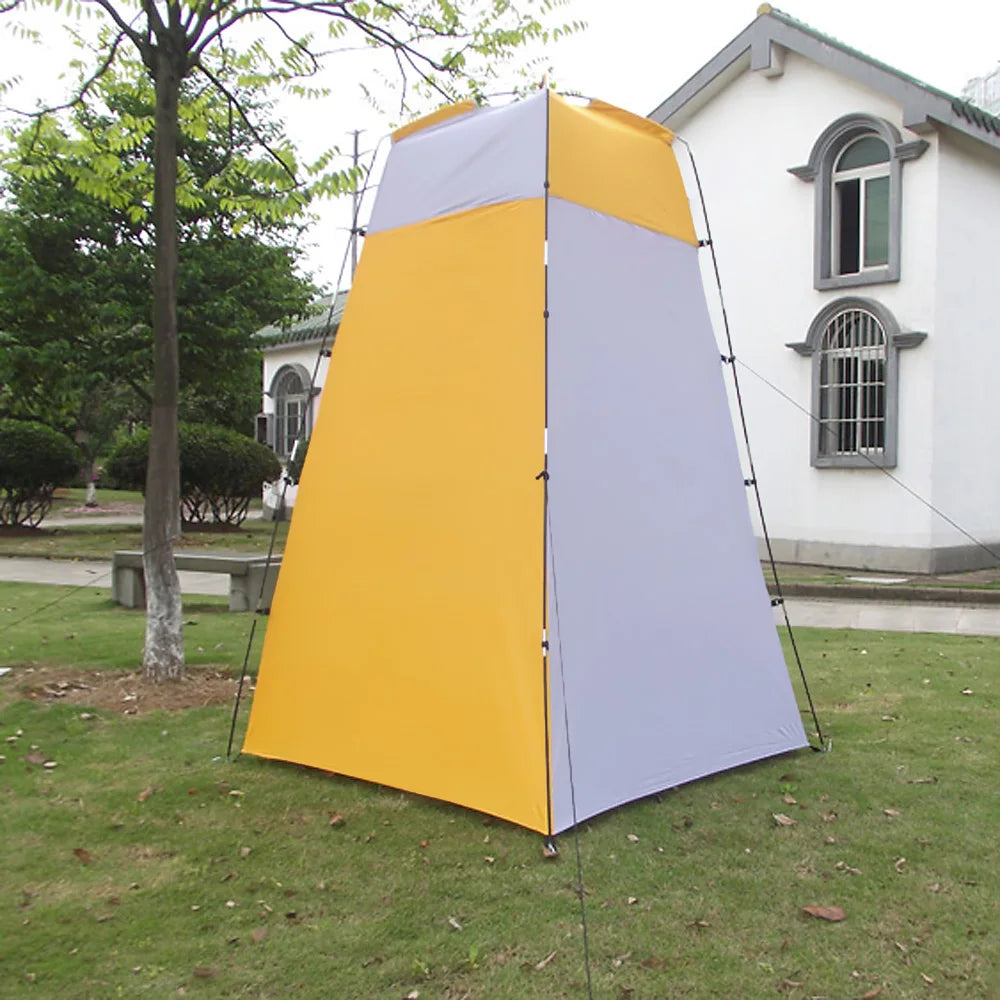 6ft Pop-Up Privacy Tent: Instant Shower & Changing Room for Camping, Beach & Hiking