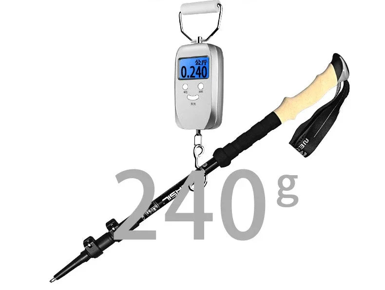 2PCS Ultralight Trekking Poles – Adjustable Aluminum Hiking Walking Sticks with Quick Lock System Trekker Essentials
