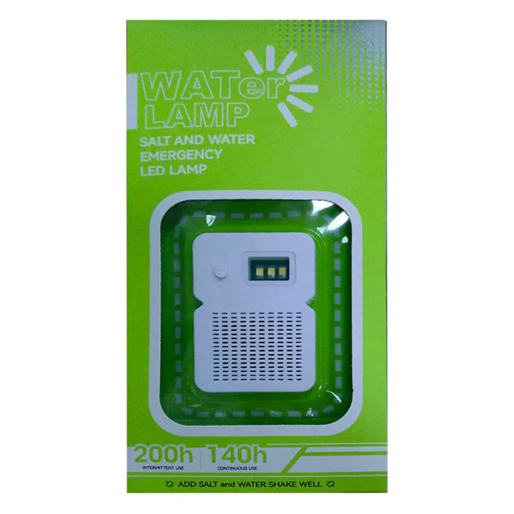 LED Salt Water Emergency Lamp Camping Energy Saving Lamp Waterproof Portable Night Fishing Lamp Travel Supplies for Car Outdoor Trekker Essentials
