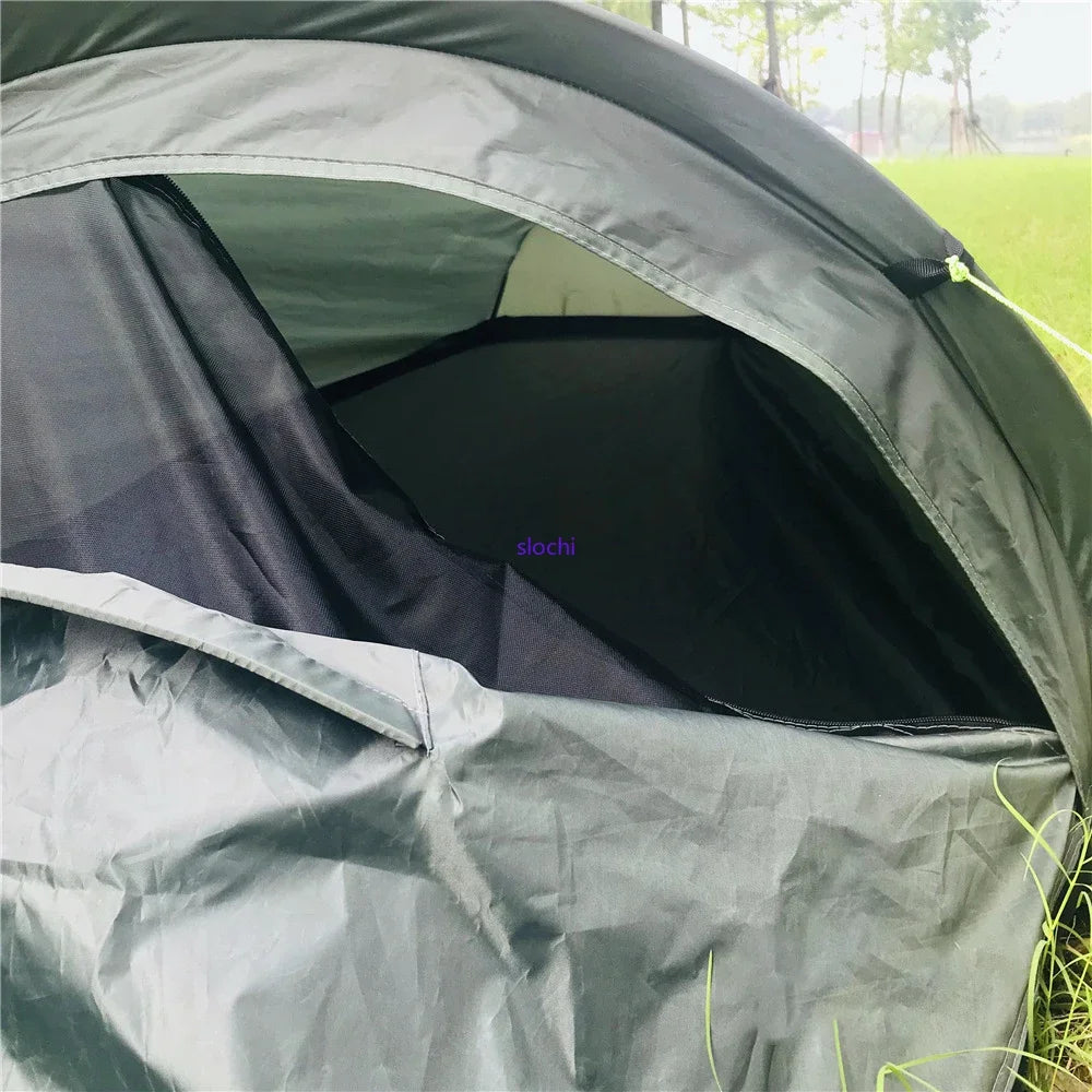 1-Person Ultralight Backpacking Tent – Waterproof 3-Season Camping & Cycling Tent Trekker Essentials