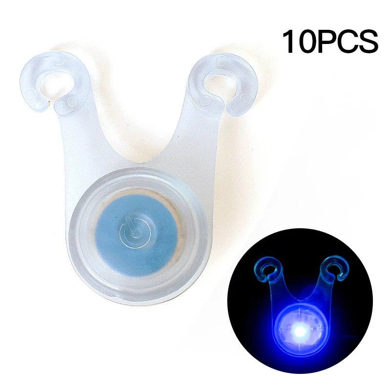 10PCS Waterproof LED Tent Lights – Mini Hanging Safety Lights for Camping, Cycling & Outdoor Use Trekker Essentials