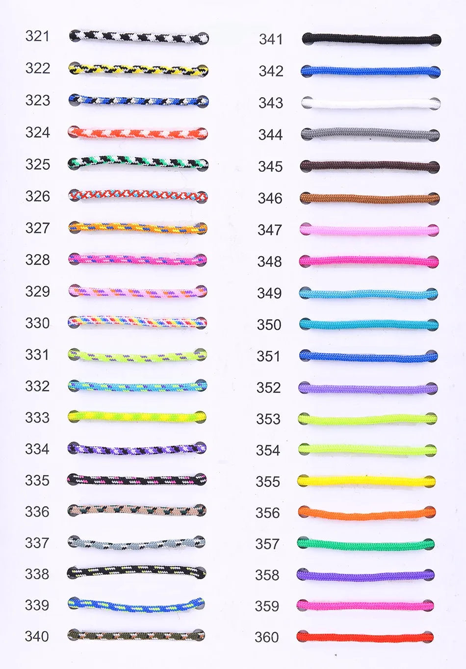 100M Dia 2mm One Stand Cores Paracord For Survival Parachute Cord Lanyard Camping Climbing Rope Hiking Jewelry Making Wholesale Trekker Essentials