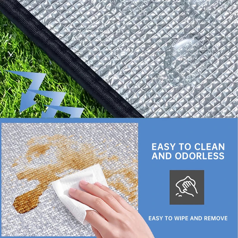 Waterproof Outdoor Camping Foam Mat – Moisture-Proof & Insulated Sleeping Pad for Two (1/10pcs)