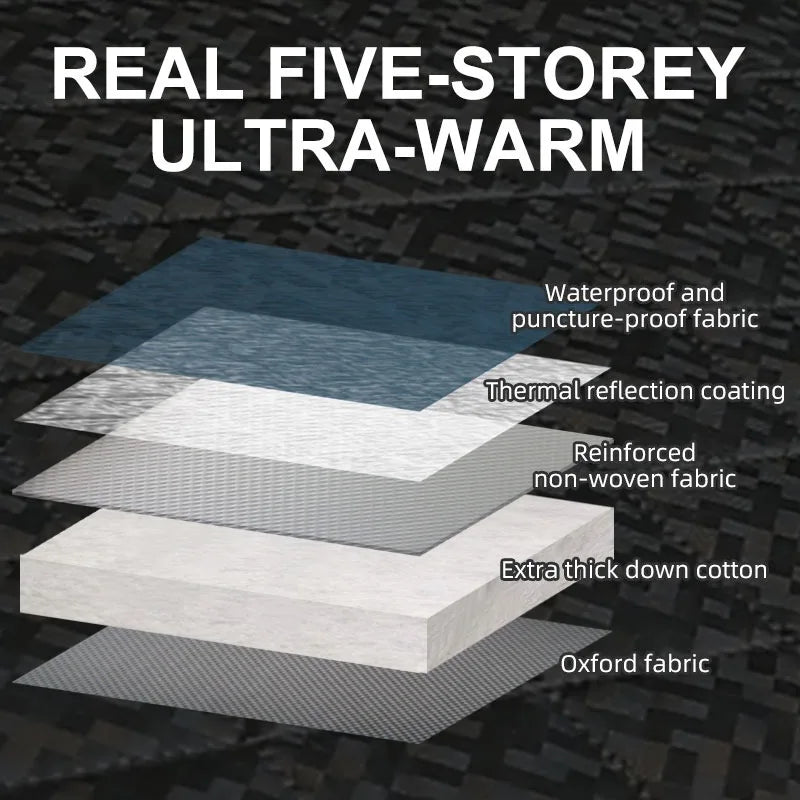 Winter Ice Fishing Outdoor Camping Tent with Cotton