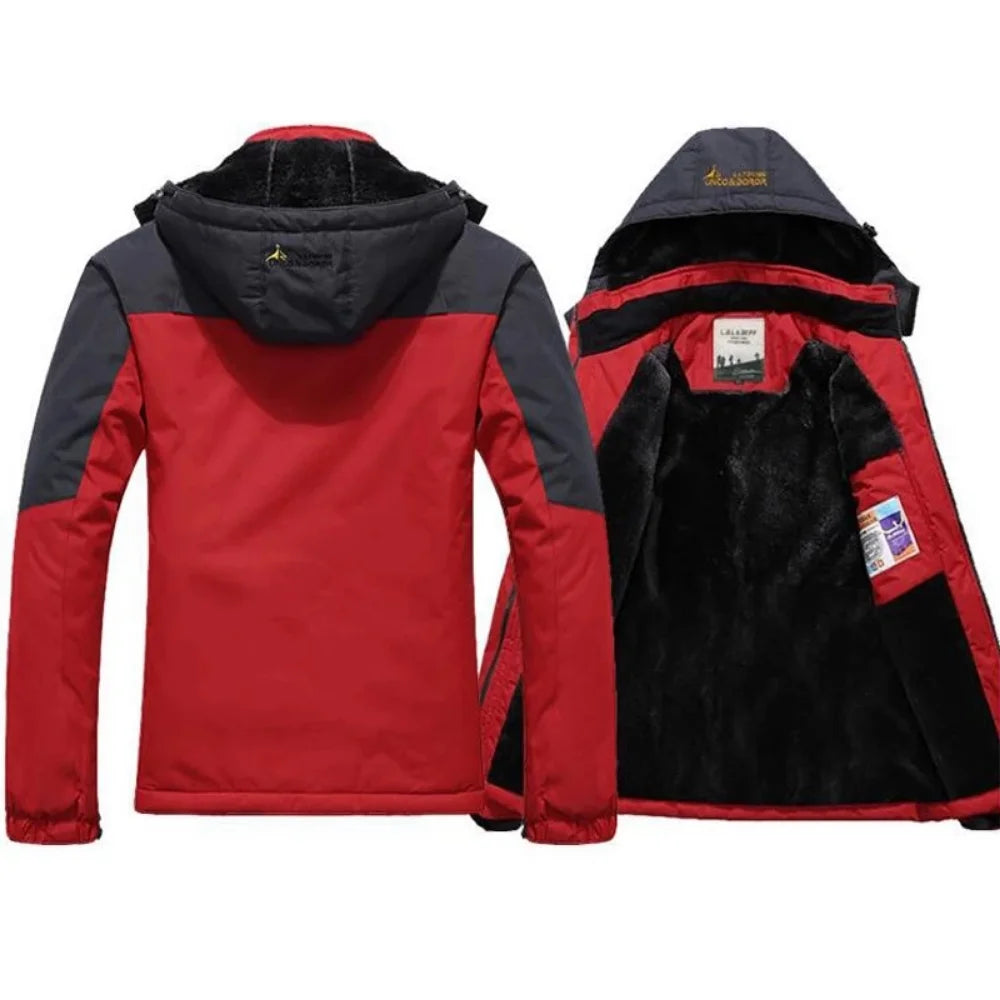Men’s Winter Parka Jacket – Thick Warm Windproof Military Style Coat for Cold Weather Trekker Essentials
