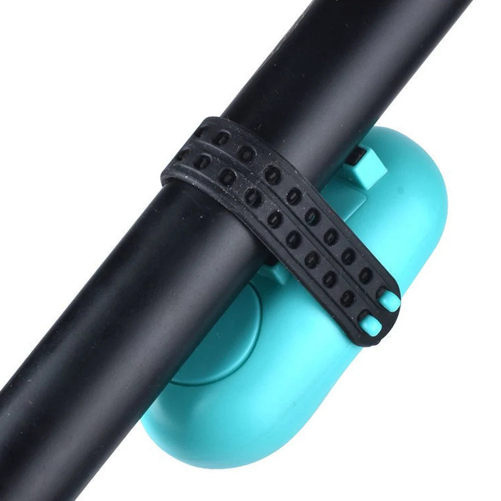 Alarma de picada universal con luz LED: alerta sonora electrónica para cañas de mar y río (diseño con clip)