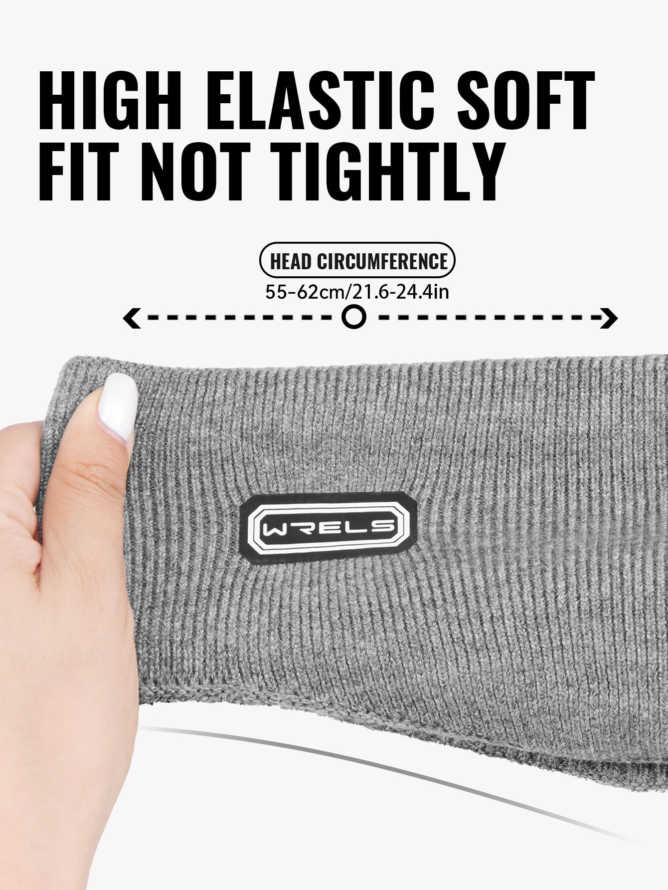 Windproof Fleece Ear Warmer Headband – Moisture-Wicking Winter Ear Protection