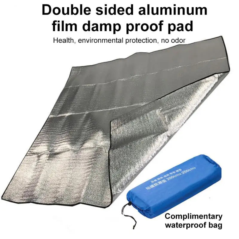 Colchoneta aislante plegable para exteriores, resistente a la humedad y cálida, 100-300 cm