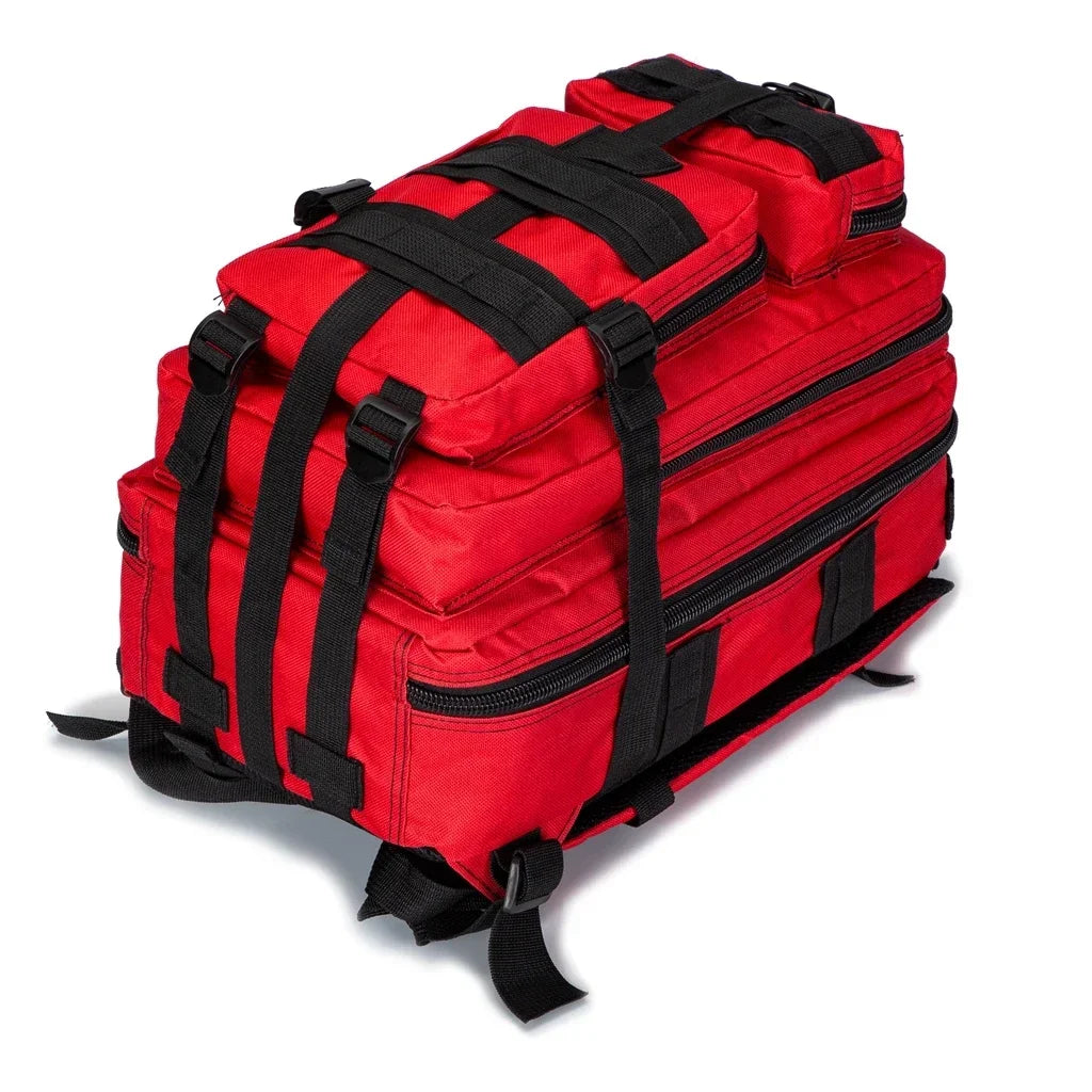 30L Outdoor Backpack First Aid Bag Outdoor Bag Trauma Responder Medical Sport Backpack Trekker Essentials