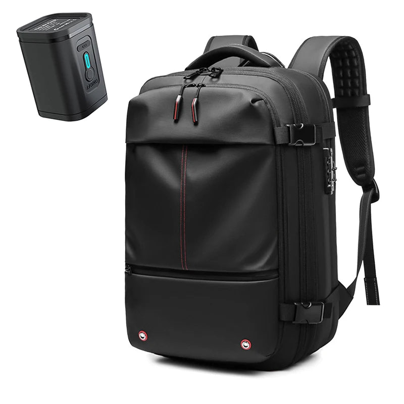 17-Inch Laptop Vacuum Compression Backpack – 36–55L Expandable Travel Pack