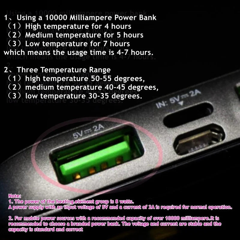 USB Heated Sleeping Bag – Winter Camping Thermal Mattress with 3 Heat Levels & Waterproof Design Trekker Essentials