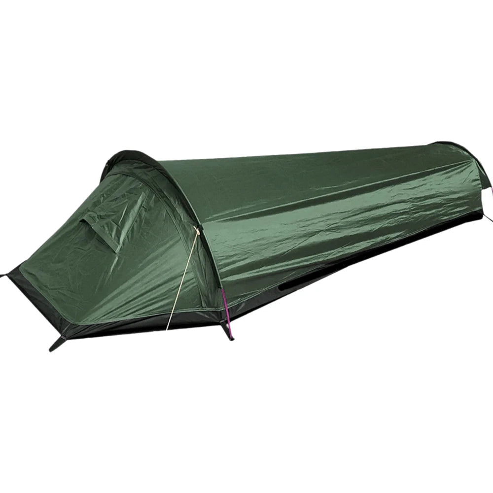 Backpacking Tent Outdoor Hiking Camping Sleeping Bag Tent Waterproof Lightweight Single Person Tent Trekker Essentials