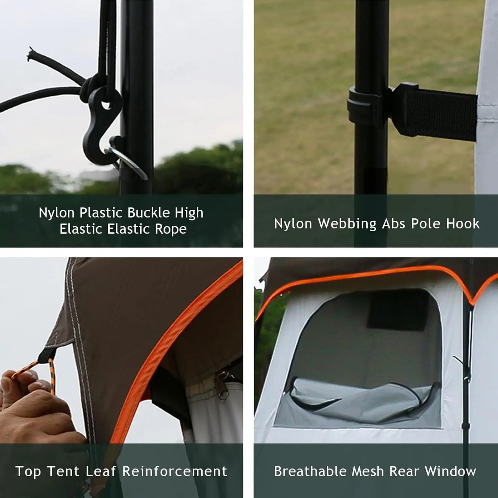 Double Layer Pop-Up Shower Tent: Instant Privacy Shelter for Camping, Beach & Toilet