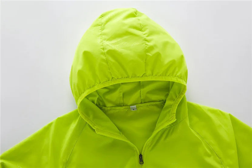Camping Jacket Unisex Waterproof Windbreaker with UV Protection – Quick Dry Outdoor Jacket for Hiking, Fishing & Cycling Trekker Essentials