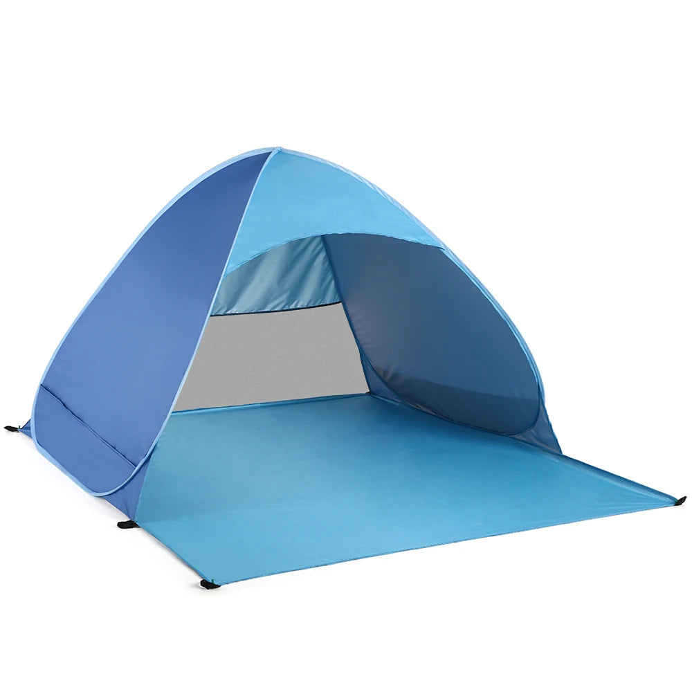 Instant Pop-Up Beach Tent – Lightweight UV Protection Sun Shelter for Camping & Outdoor Travel (1–2 Person) Trekker Essentials