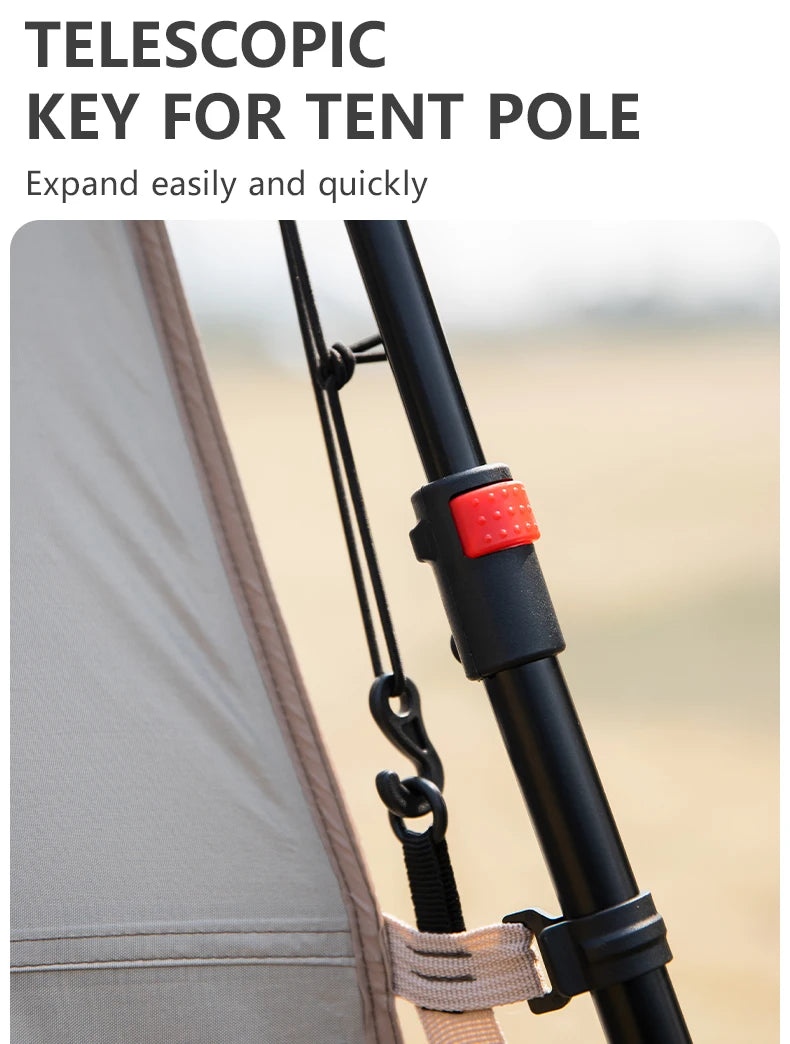 Automatic Camping Tent for 3–4 Persons – Waterproof Family Tent with One-Touch Setup & Canopy Trekker Essentials
