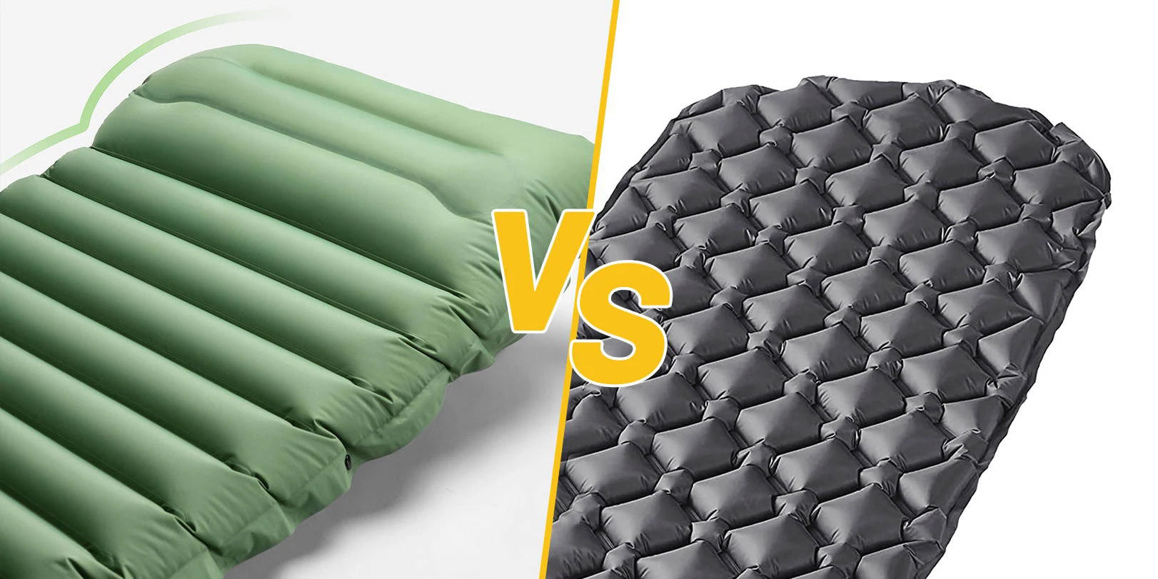 Ultra-Light 10cm TPU Inflatable Camping Pad with Built-In Pump