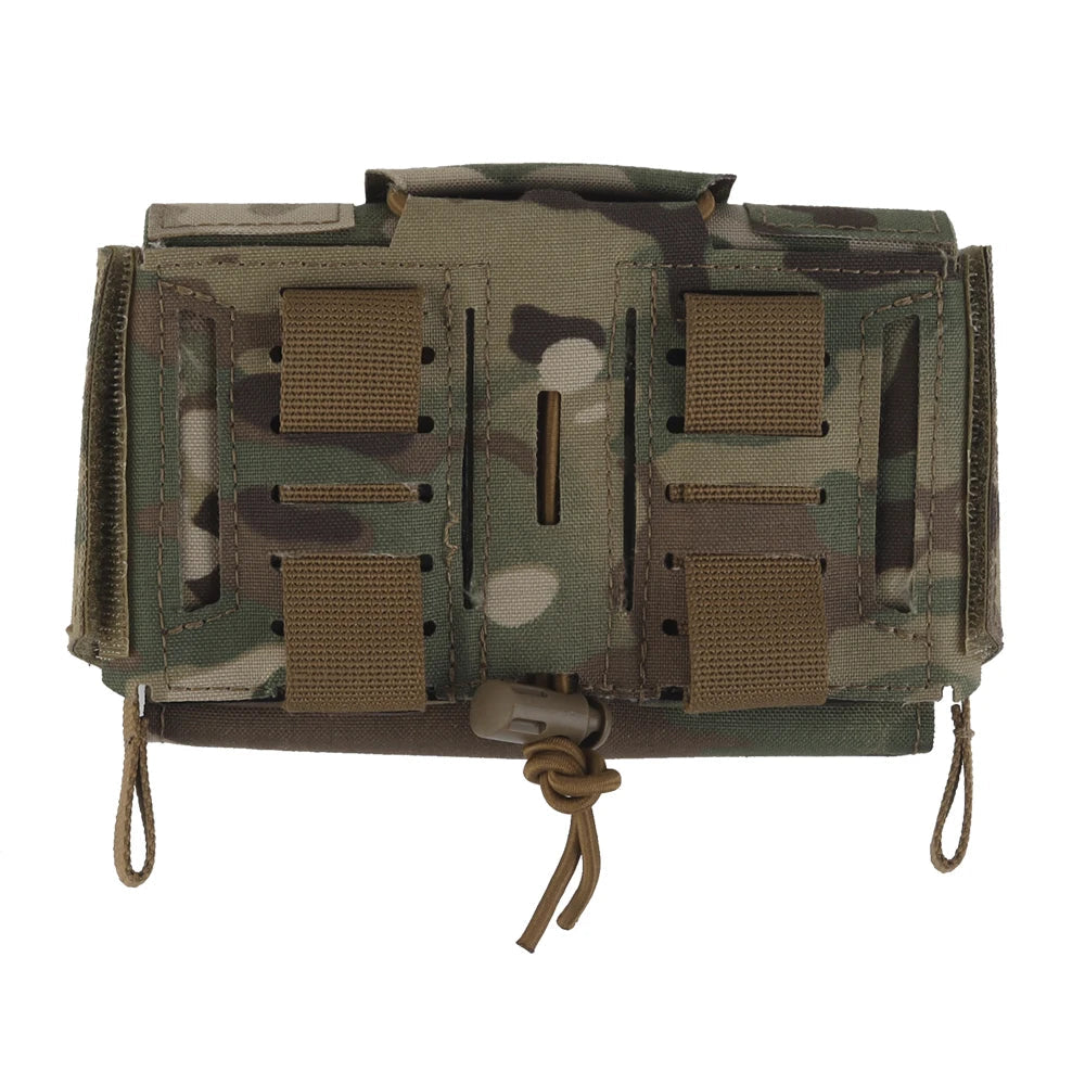 Camo Style MD2 Compact Trauma Kit Tactical IFAK Medical First Aid Pouch Outdoors Hunting Camping Patrol Survival Equipment Trekker Essentials