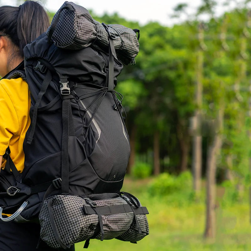 UHMWPE xpac Storage Pack -Ultralight Hiking Backpack Side Pocket Chair Tent Bag Tactical Waterproof Camping Gear Equipment Trekker Essentials