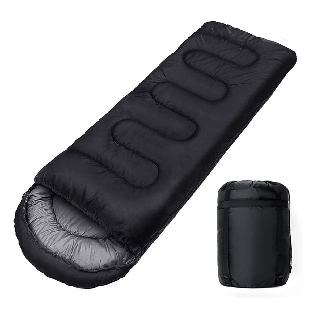 Camping Sleeping Bag Ultralight Waterproof 4 Season Warm Envelope Backpacking Sleeping Bags for Outdoor Traveling Hiking Trekker Essentials