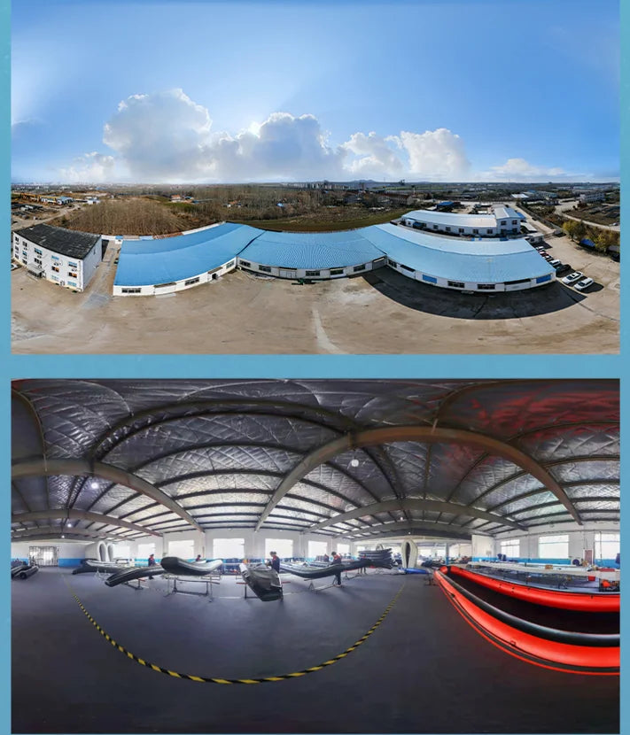 310cm Inflatable Catamaran Speed Boat - 4-Person PVC Marine Craft