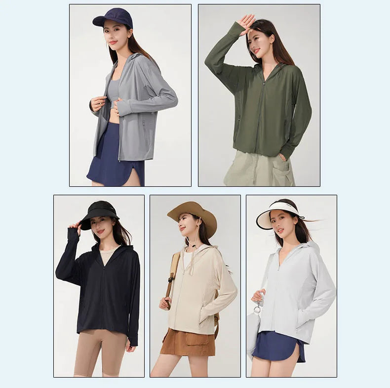 LNGXO Unisex Quick Dry Anti-UV Windbreaker Jacket Summer Sun Protection Outdoor Coat for Men Women Hiking Camping Climbing Trekker Essentials