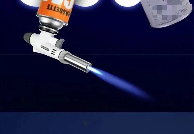 Adjustable Butane Flame Gun for Camping, Baking, BBQ, and Crafts