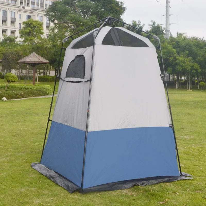 2-Person Pop-Up Shower Tent: Instant Automatic Privacy Shelter for Camping & Beach