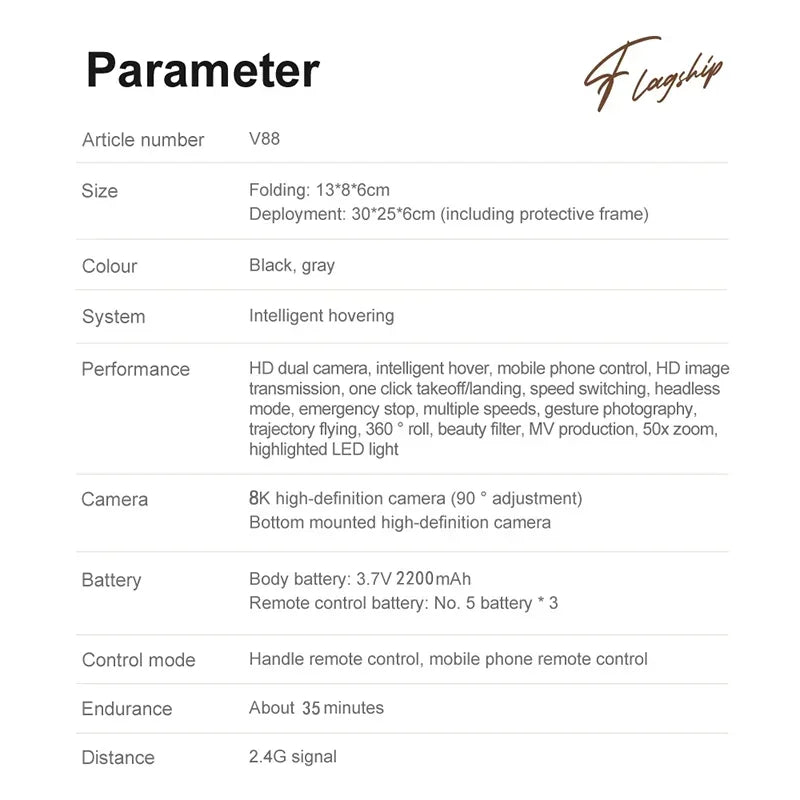 8K HD Dual Camera GPS Drone with 5G Transmission & Omnidirectional Obstacle Avoidance