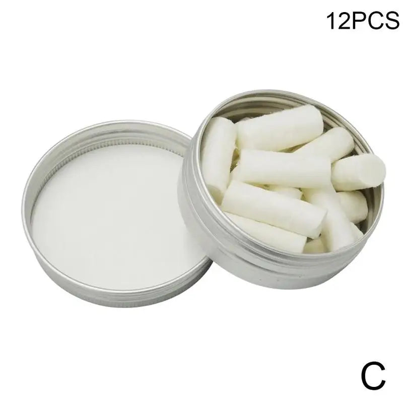 12pcs Outdoor Camping Paraffin Wax Survival Fire Starter Tool Rope Gear Rope Fire Kit Natural Fire Source Camping Tool Trekker Essentials