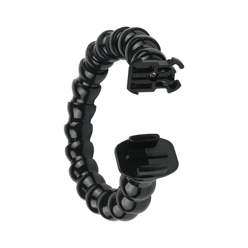 Flex Clamp Arm Mount – Adjustable Gooseneck Clip Bracket for GoPro Hero 12/11/10/9/8/7, DJI & Insta360 Cameras