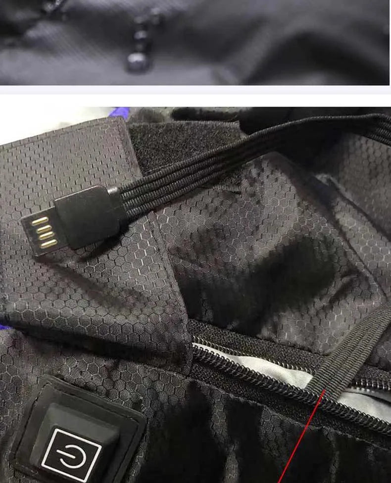 USB Heated Sleeping Bag – Waterproof Lightweight Winter Gear with 4-Zone Heating