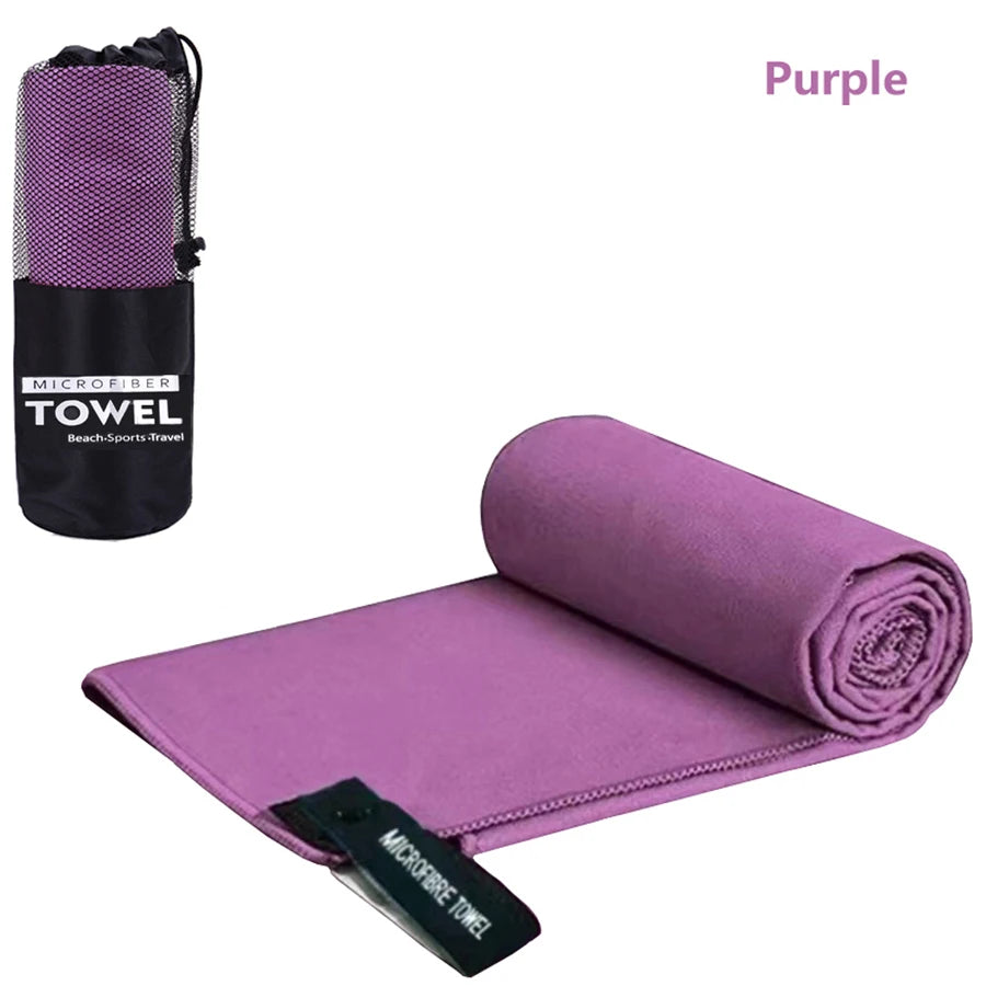 Quick-Dry Sports Towel 40x80cm - Ultra Absorbent Microfiber Towel for Camping, Gym, Yoga, Beach & Outdoor Activities
