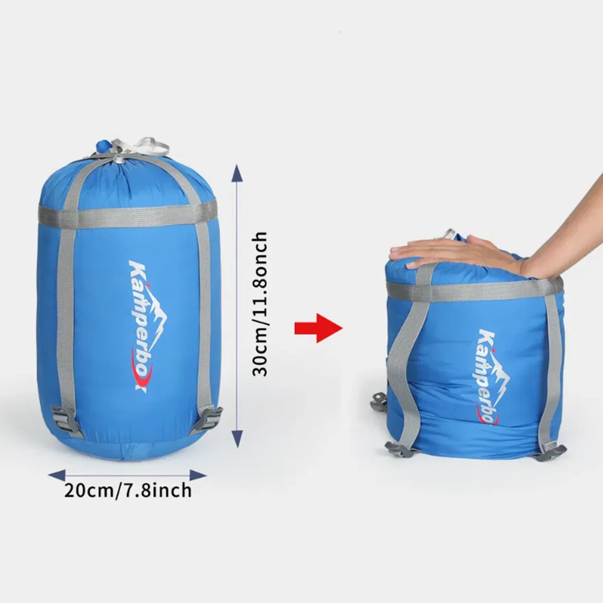 Kamperbox Camping Sleeping Bag Outdoor Camping 3 Season Sleeping Bag Camping Trekker Essentials