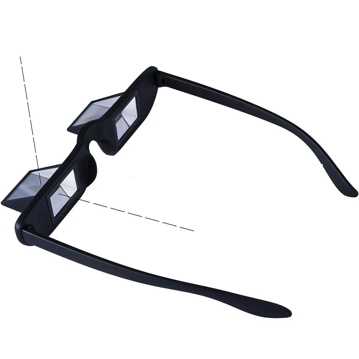 Gafas de seguridad con prisma horizontal de 90° para escalada: reducen la tensión cervical en deportes al aire libre y escalada en roca.