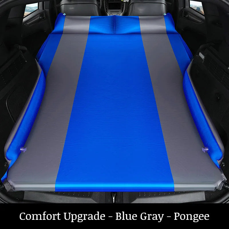 Car Automatic Iatable Bed SUV Car Folding Air Mattress Portable Back Seat Blow-up Sleeping Pad For Vehicle Trunk Travel Camping