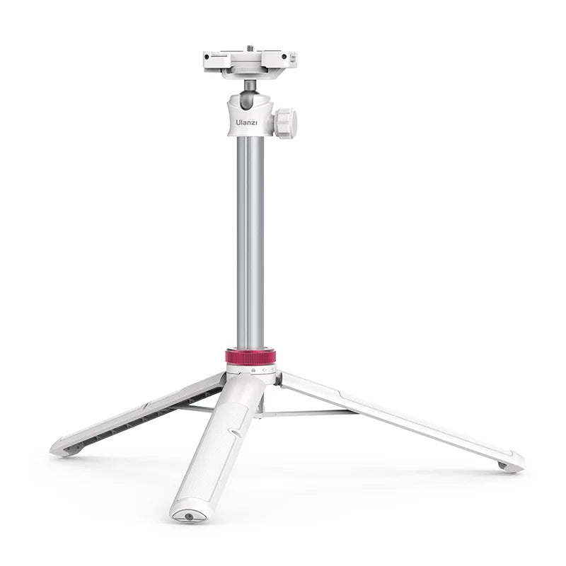 Extendable Vlog Tripod Stand with Phone Mount – 42" for DSLR, Smartphone, GoPro