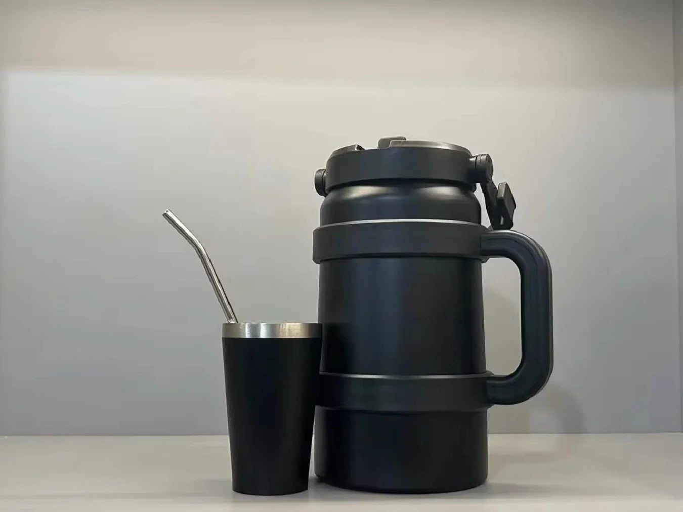 1.2L/1.9L Stainless Steel Thermal Tumbler | 48-Hour Vacuum Insulated Sports Water Bottle for Outdoor Use