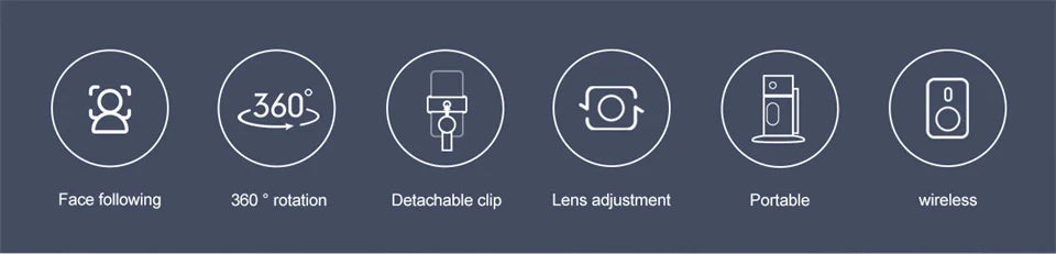 360° Rotating Phone Gimbal with 1.5M Selfie Stick & Face Tracking – Stabilizer for TikTok, Vlogging & Live Streaming