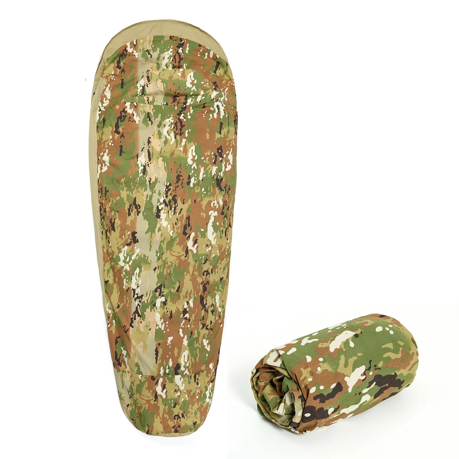 Tactical Bivy Cover Sleeping Bag – Waterproof Military Style Outdoor Sleeping Sack for Camping & Hiking Trekker Essentials